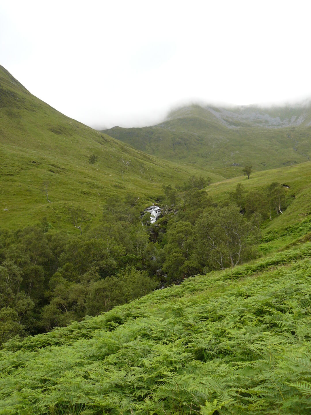 Cascades of the Allt Coire a' Chàirn.