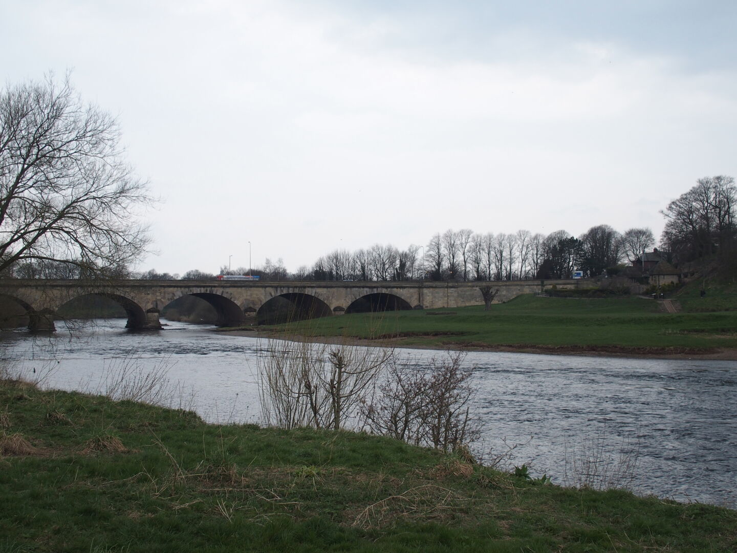 River Eden at Carlisle.