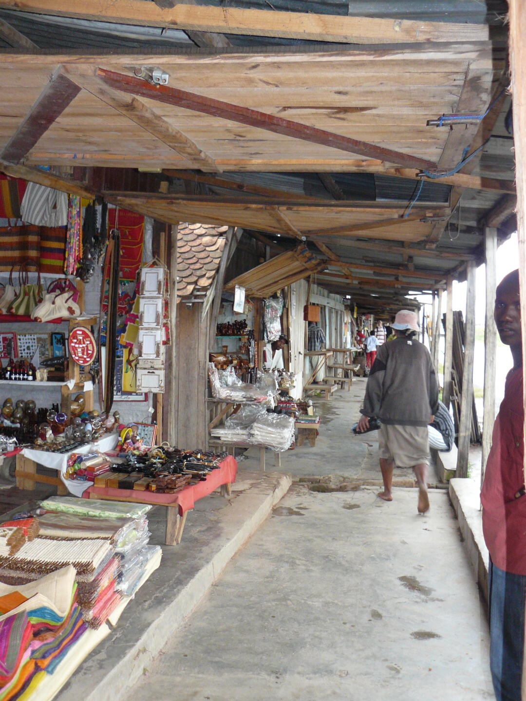 Auf dem Souvenirmarkt in Antananrivo.