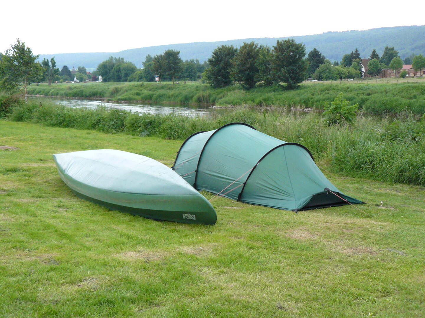 Campingplatz in Hemeln.
