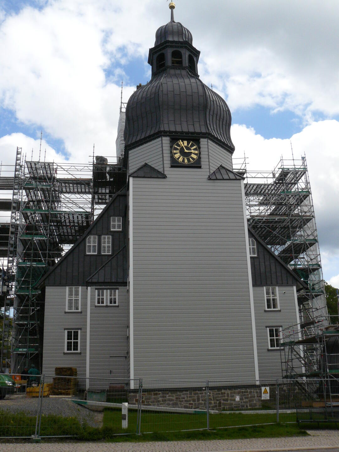Die größte Holzkirche Deutschlands steht in Clausthal-Zellerfeld.