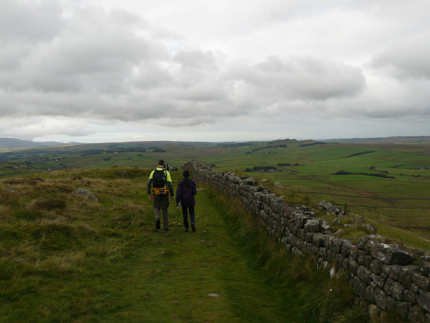 Two weeks later: walking the Hadrian&rsquo;s wall.