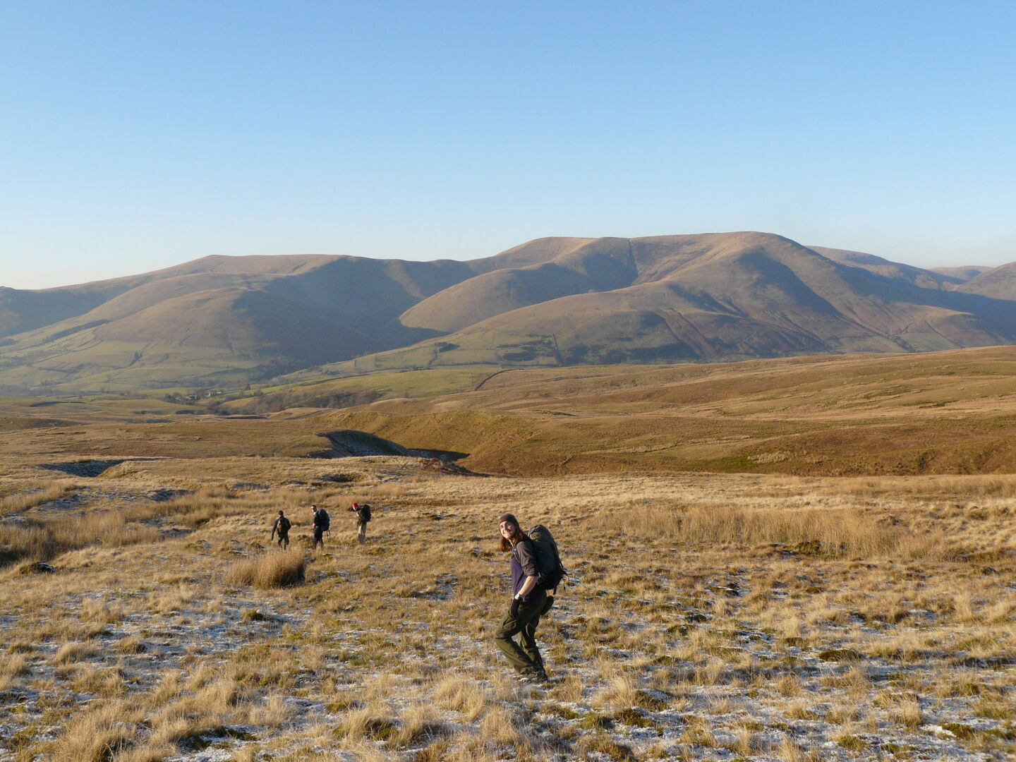 On our way down towards Sedbergh.
