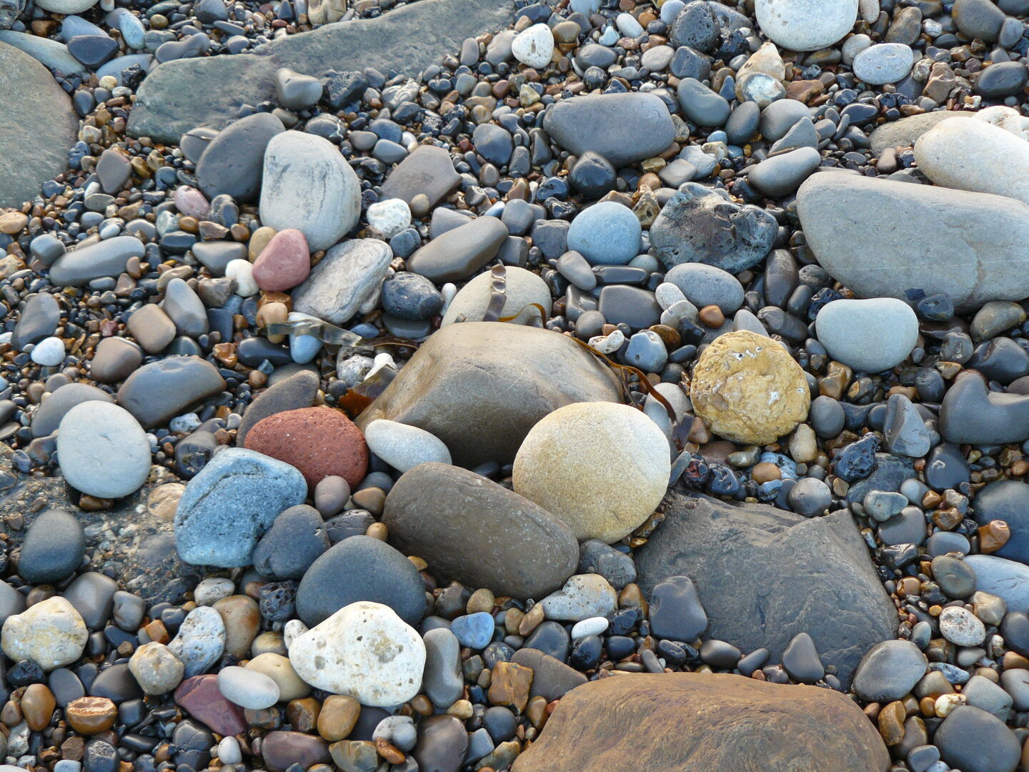 and more colourful pebbles