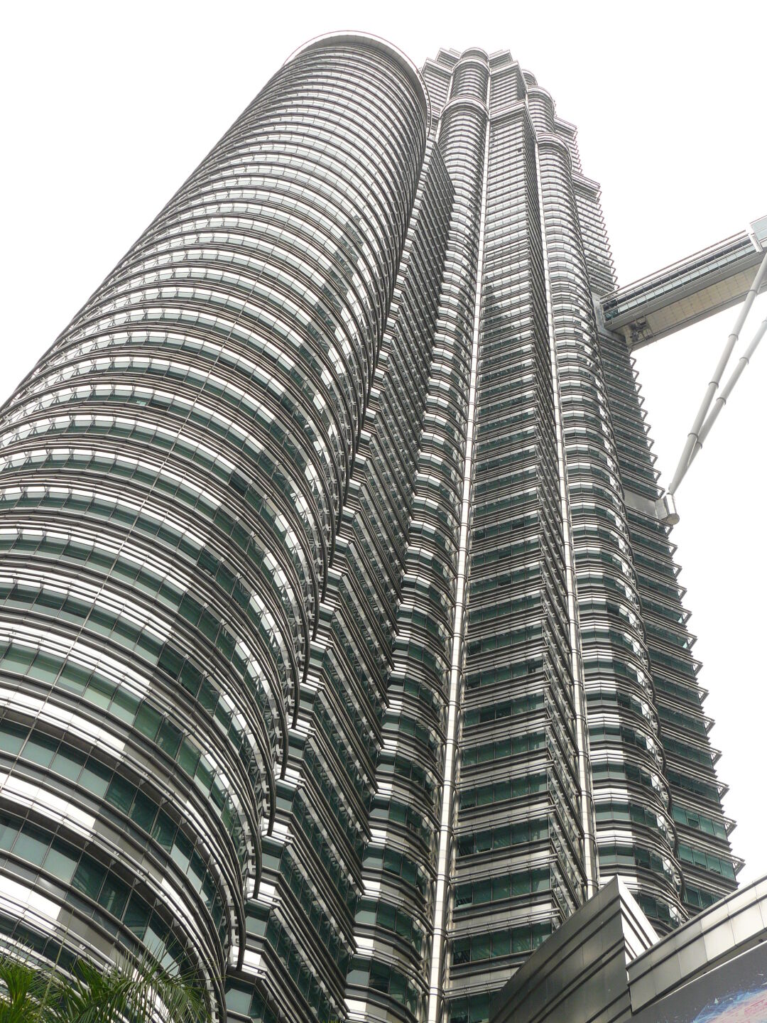 Die Petronas Towers sind zu groß für ein Foto.