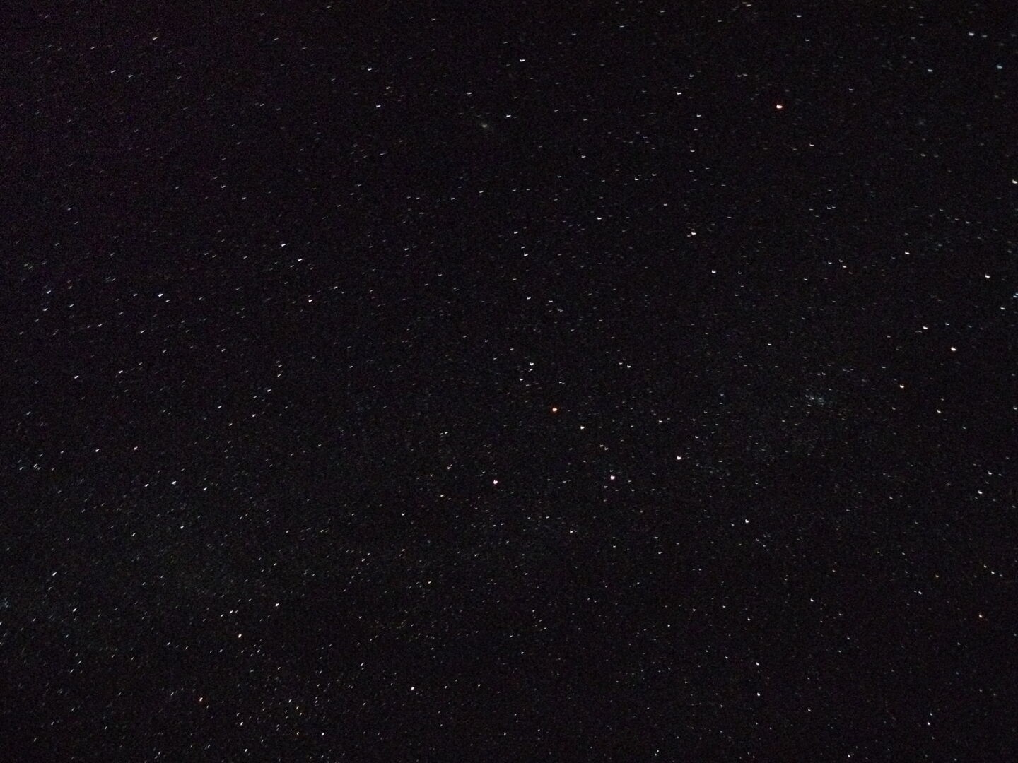 Sternenhimmel mit Milchstraße.
