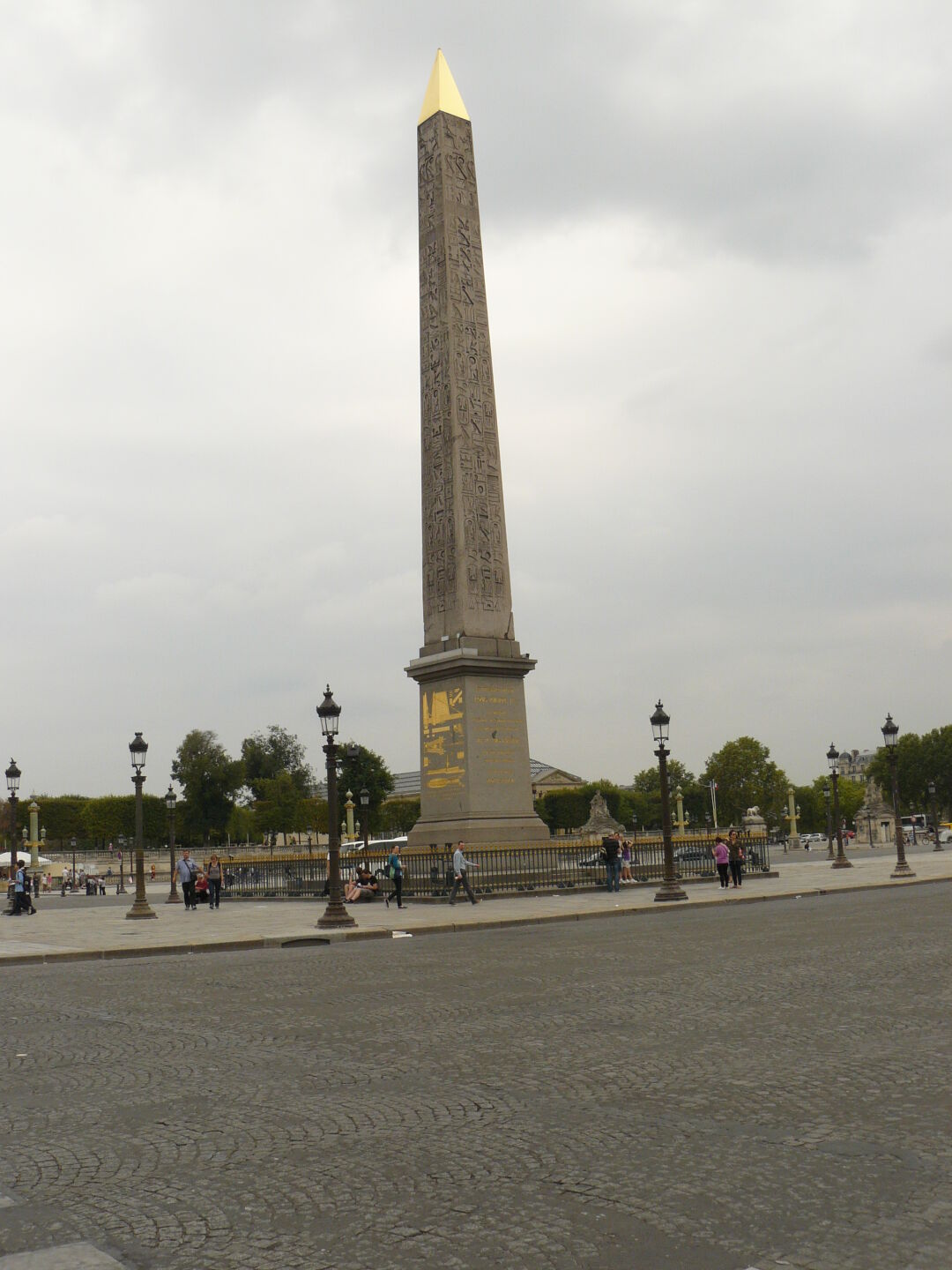 One of the few things not robbed from somewhere, this obelisk was presented to France by Egypt.