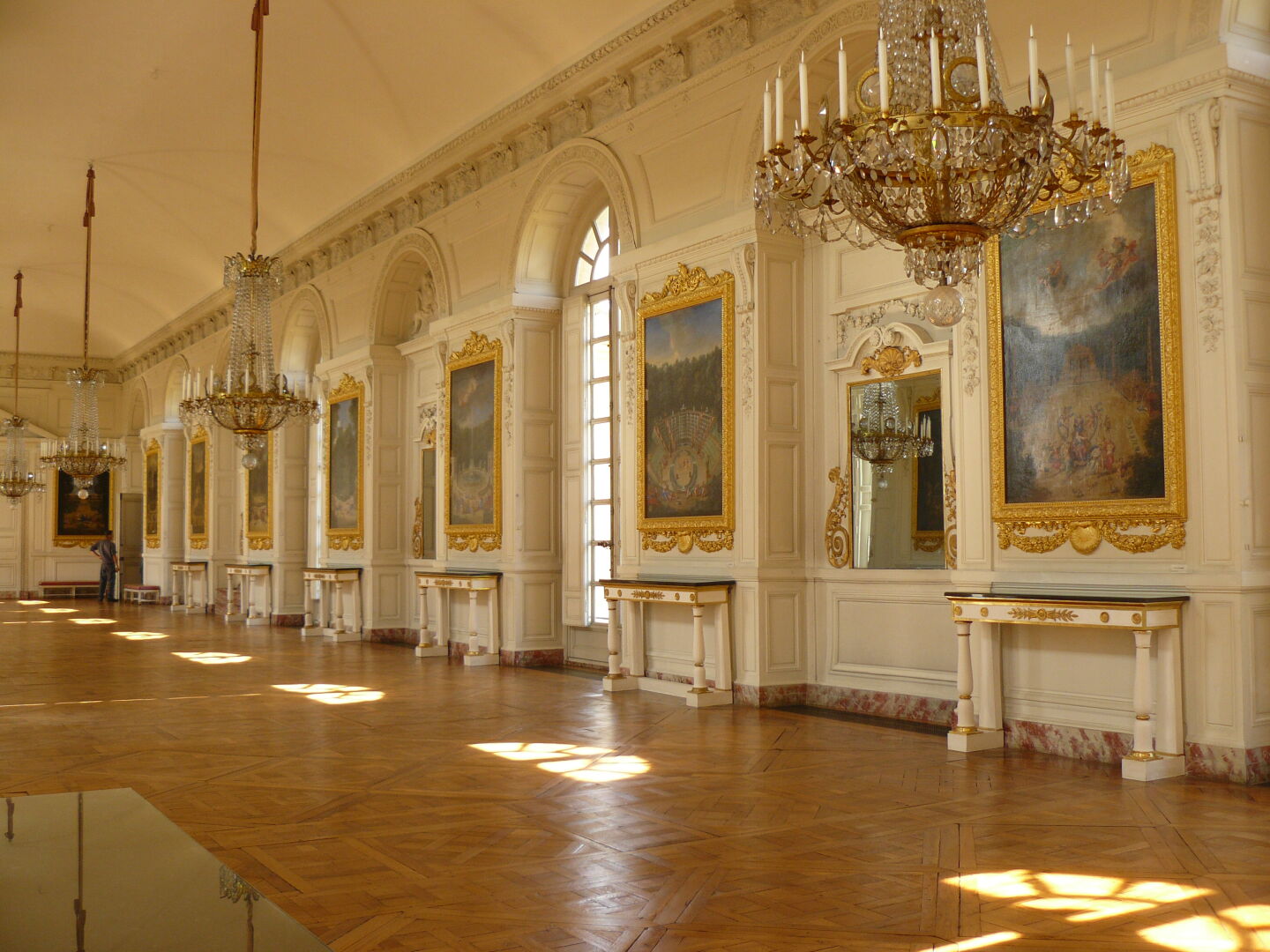 Gallery of paintings in the Grand Trianon