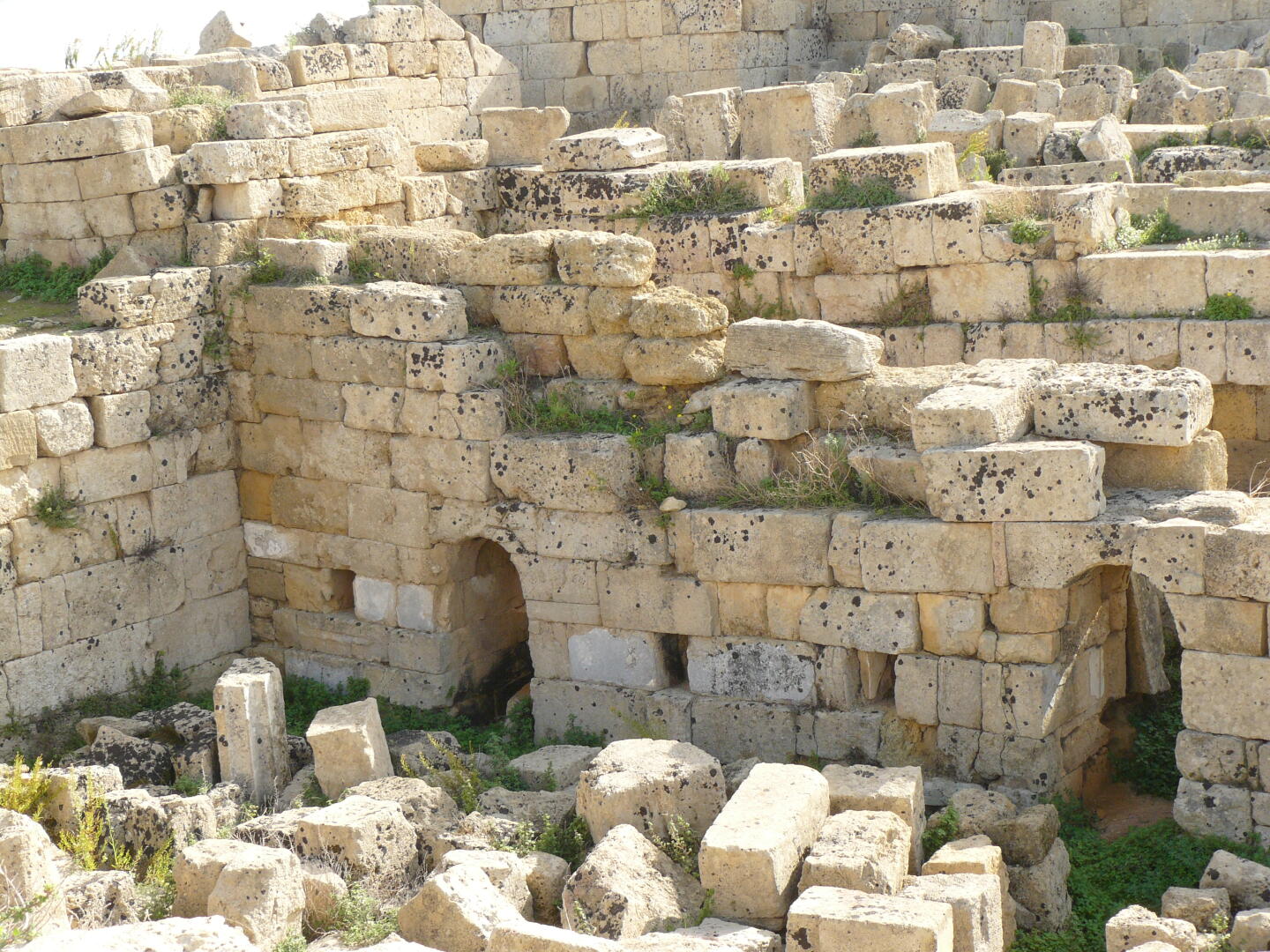 In der Akropolis von Selinunte.